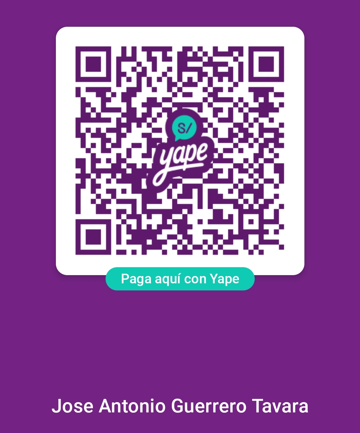 QR Yape